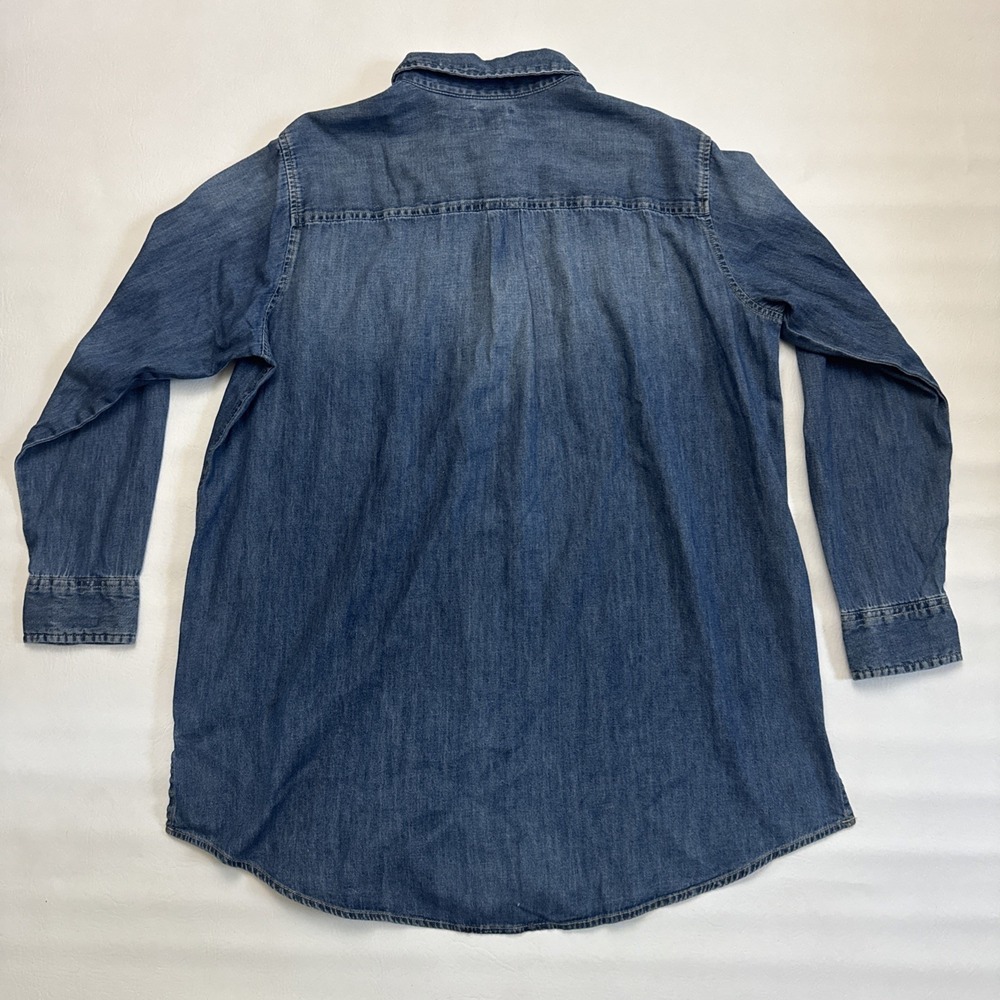 Levis Denim Jacket Boyfriend Fit Womens Size XL Blue Jean New NWT Button Red Tab - Picture 6 of 6